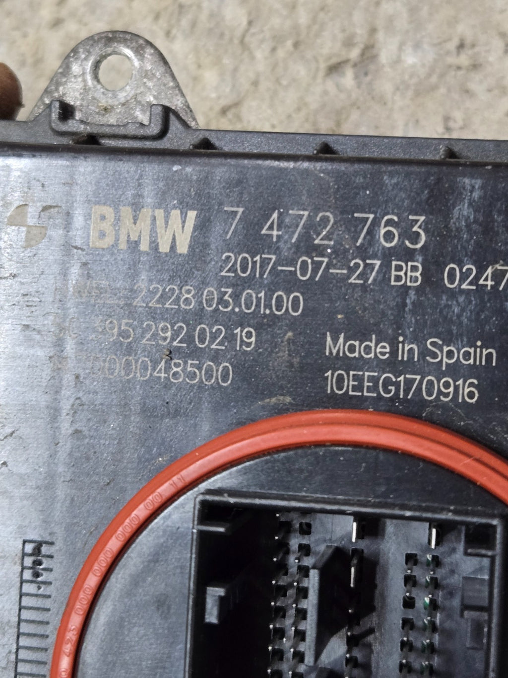 2017-2020 Bmw 5 Series 2018-2020 BMW X3 X4 Headlight Module LED OEM 7472763