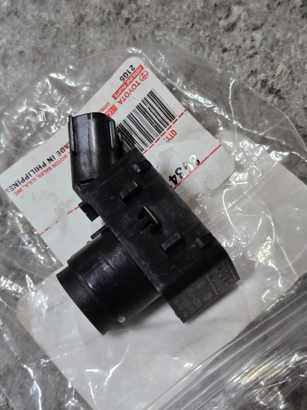 NEW TOYOTA LEXUS PARKING SENSOR PDC OEM BLUE 89341-0E050-J0 GENUINE