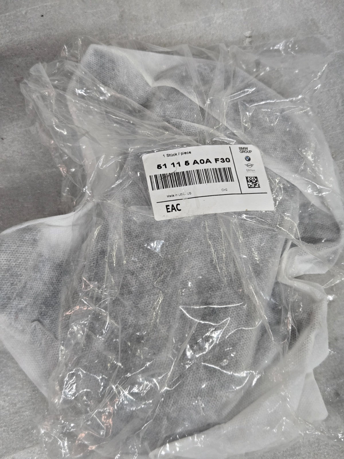Genuine BMW X7 G07 Cover 51115A0AF30 OEM NEW