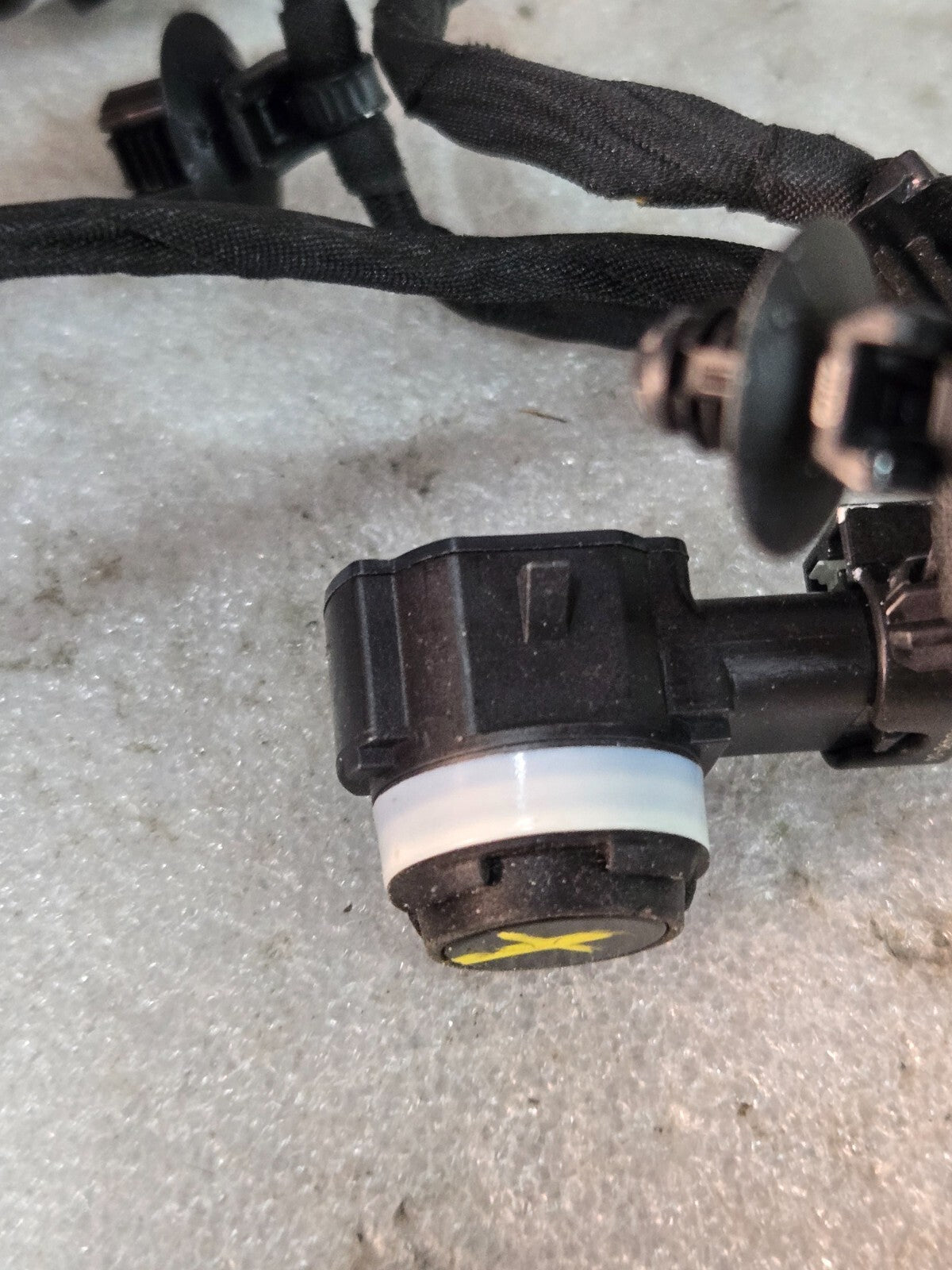 Front BMW X7 Bumper Harness With Parking PDC Sensors OEM E4B88BA 5A75A23