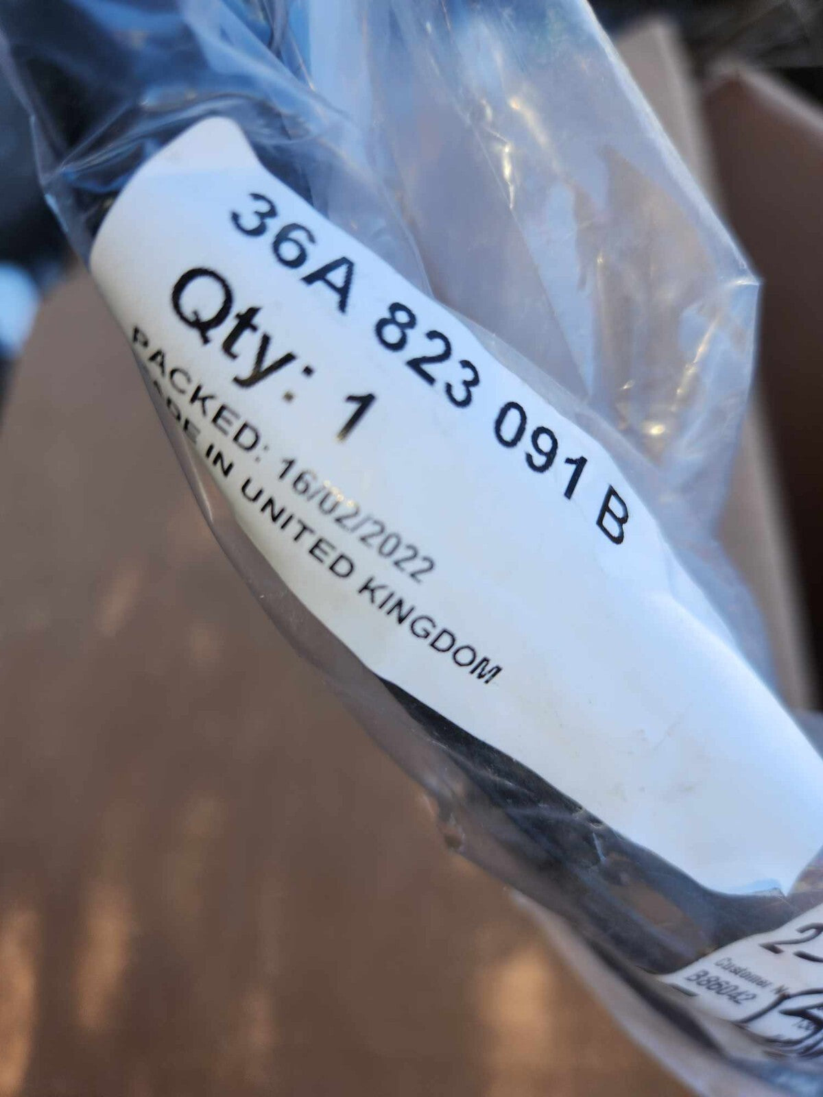 Bentley Bentayga Hood Bonnet Rubber Seal Molding 36A823091B OEM