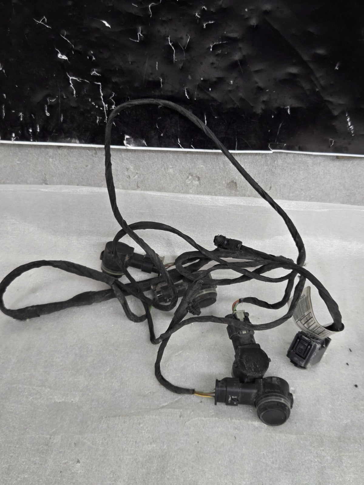 2017 - 20 BMW 530i 540i G30 Rear Bumper PDC Wiring Harness Cable w/ Sensors OEM