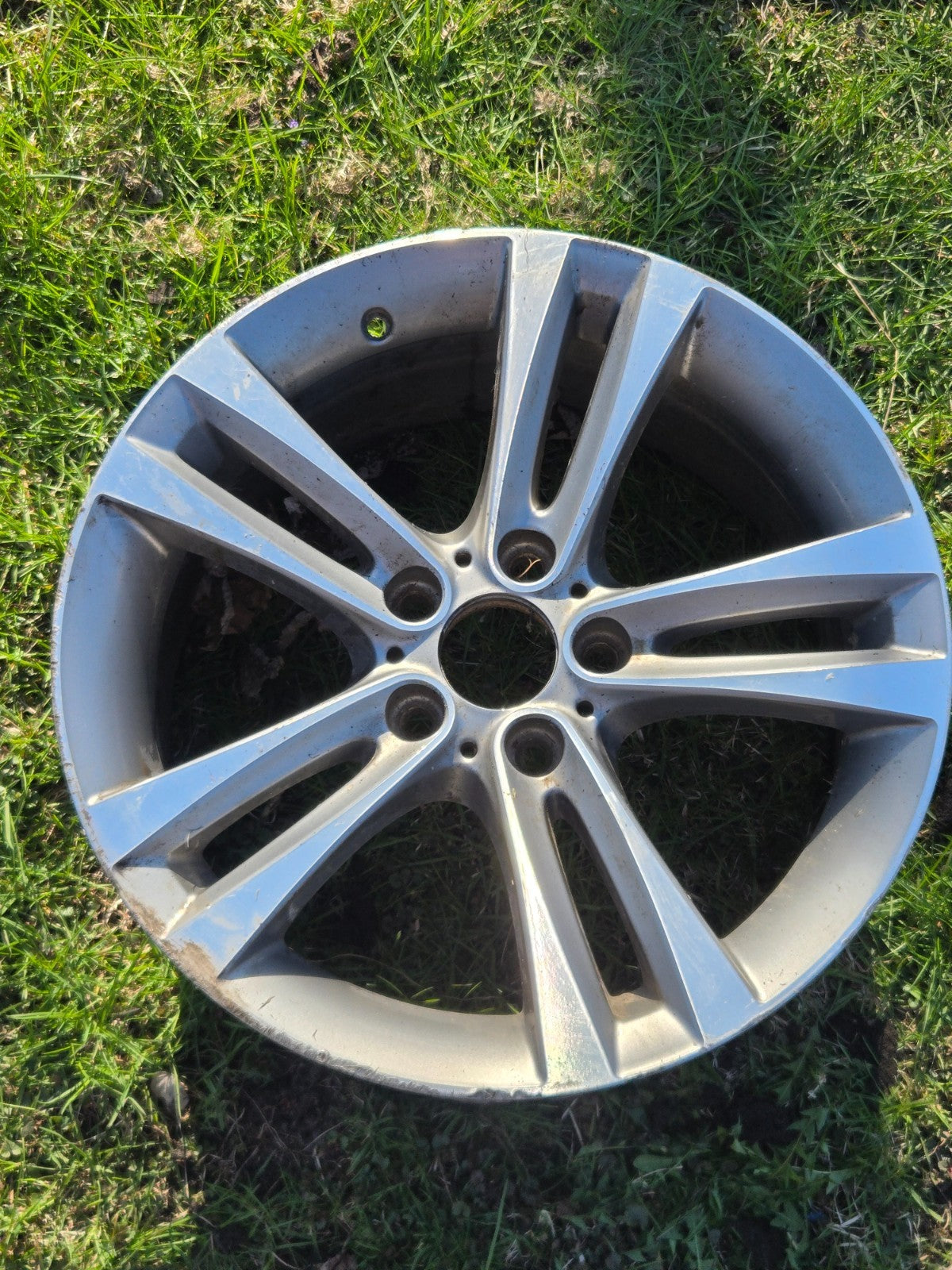 BMW F30 F32 F33 F36 328i 335i 440i R18 X 8" R18 Wheel Rim Silver 6796247 OEM