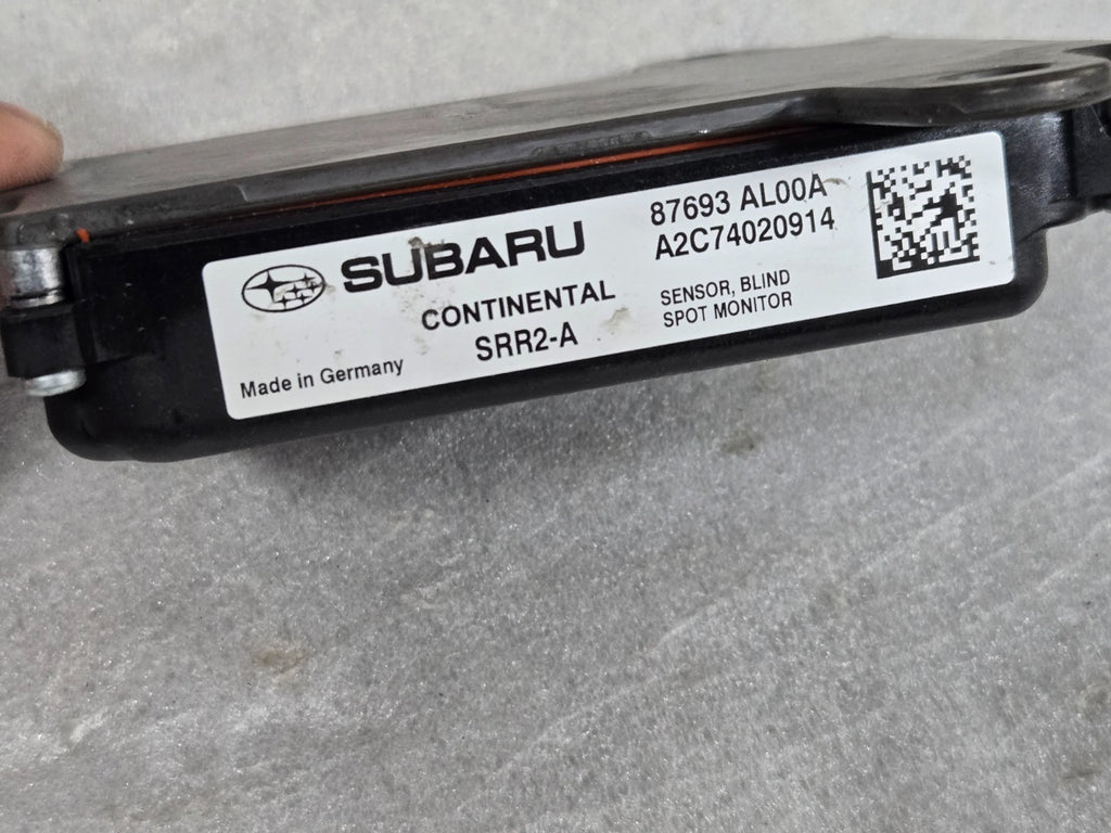 2015 Subaru Legacy Outback Blind Spot Sensor Monitor 87693AL00A OEM