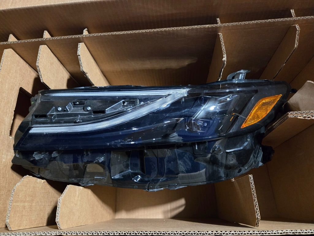 2025 Toyota Camry XSE Headlight Dual Beam Full LED LH Left Driver Side Black OEM