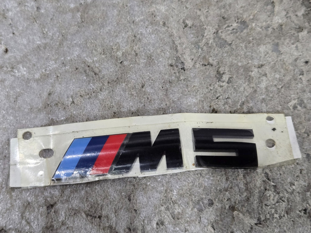 BMW 5 Series F90 M5 Rear Trunk Emblem 51148078714 OEM *NO COMPETETION INCLUDED