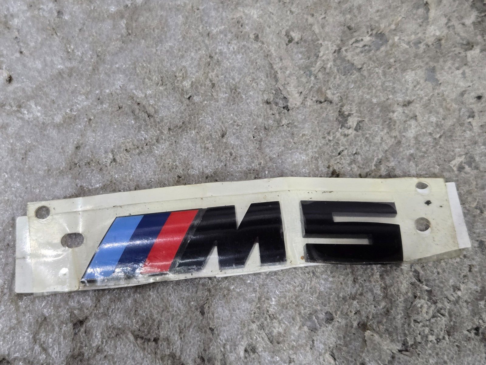 BMW 5 Series F90 M5 Rear Trunk Emblem 51148078714 OEM *NO COMPETETION INCLUDED