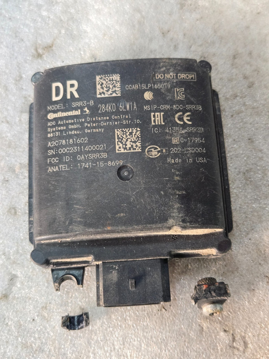 2020-25 Nissan Sentra Rear Right Blind Spot Radar Sensor Module 284K0-6LW1A OEM