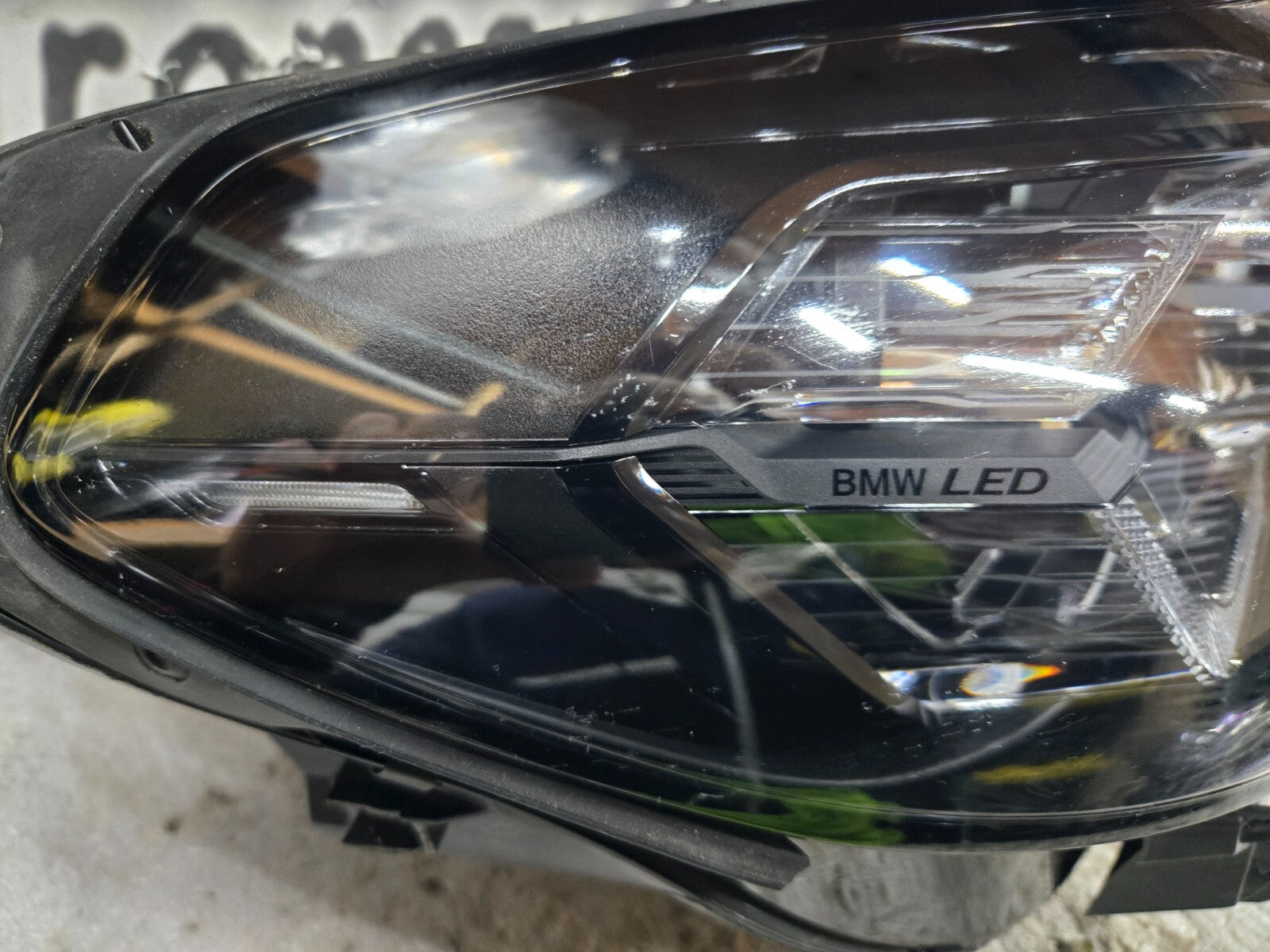 2022 2023 BMW X3 X4 G01 G02 RIGHT PASSENGER FULL LED HEADLIGHT SHADOWLINE OEM