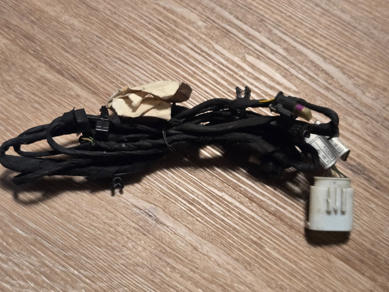 2012-2013 BMW 528I F10 SEDAN REAR BUMPER PDC PARKING SENSOR HARNESS OEM 9286477