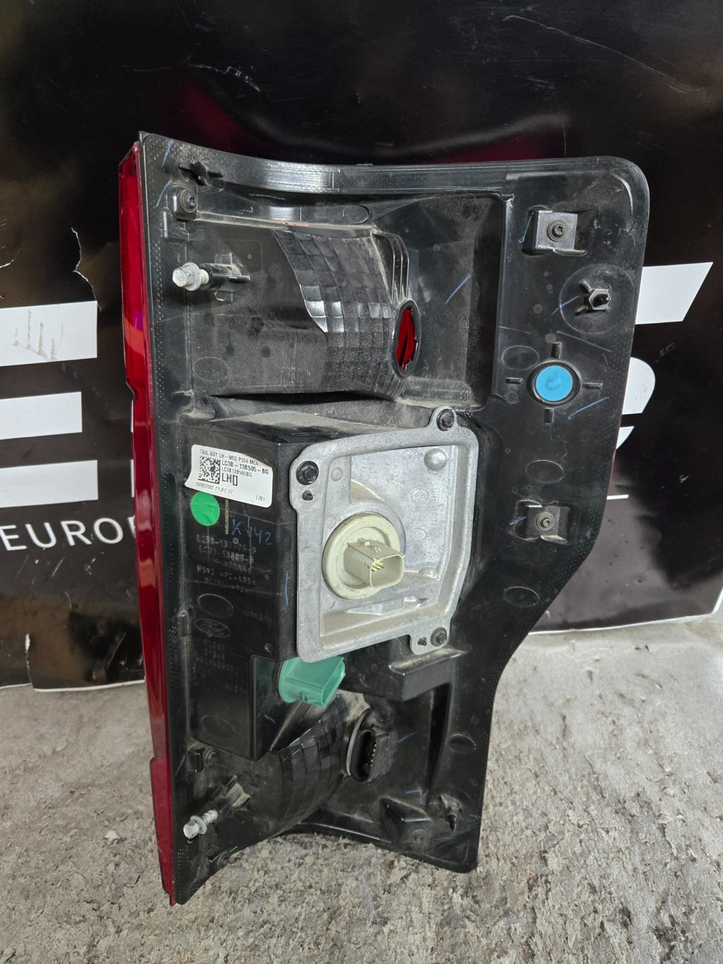 2020-22 Ford F250SD Left LH Driver Taillight w/Blind Spot LC3B-13B505-BG OEM
