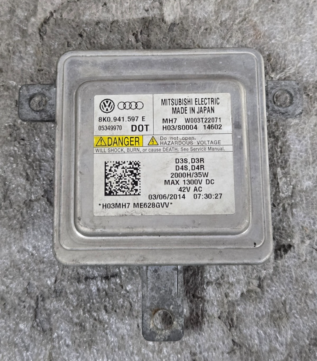 Audi A3 A4 Q3 Q5 Xenon Headlight Ballast Module OEM W003T22071 8K0941597E