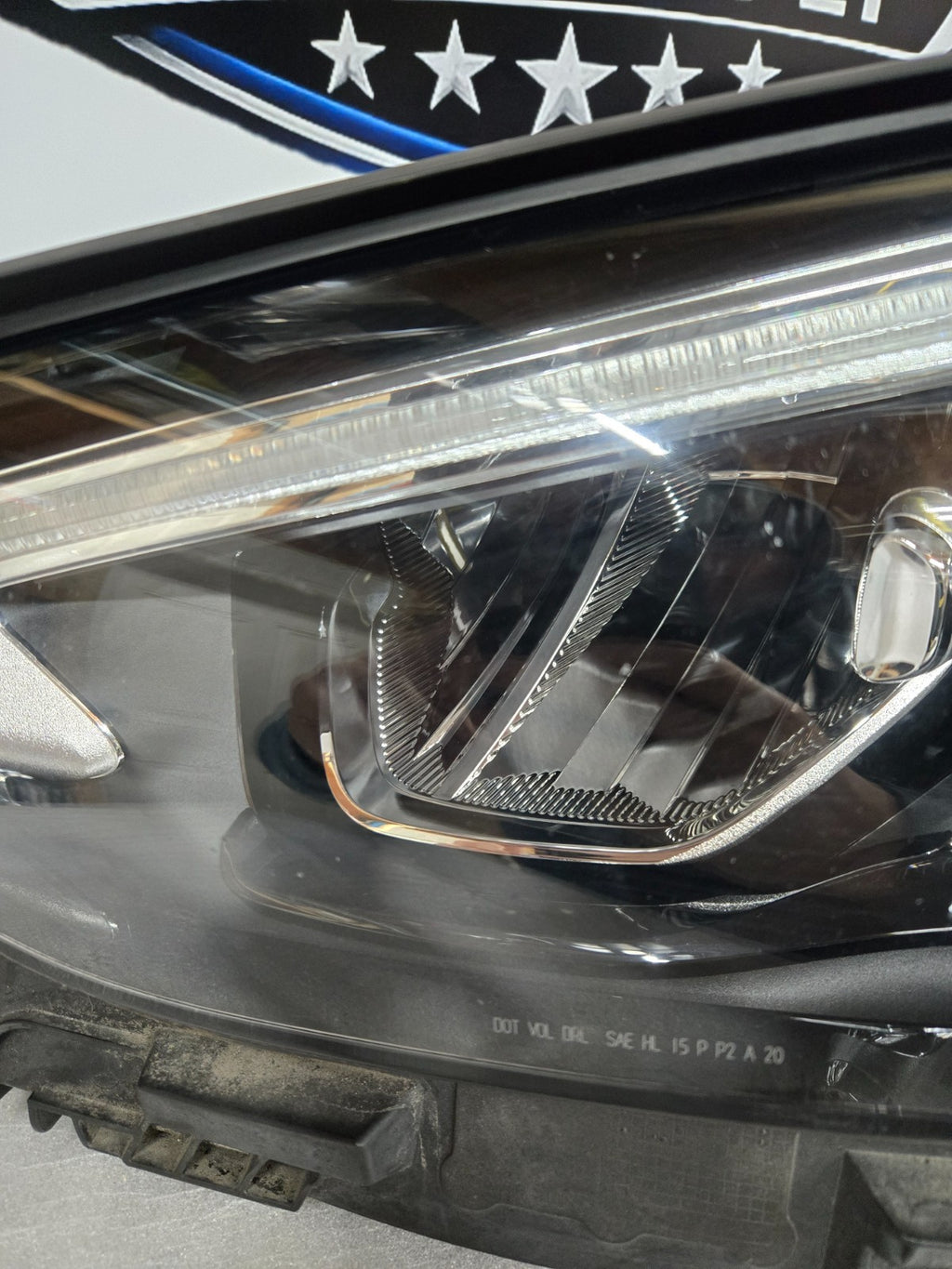 2022-2025 Mercedes W206 C-Class C300 Left Driver LED Headlight OEM A2069068504