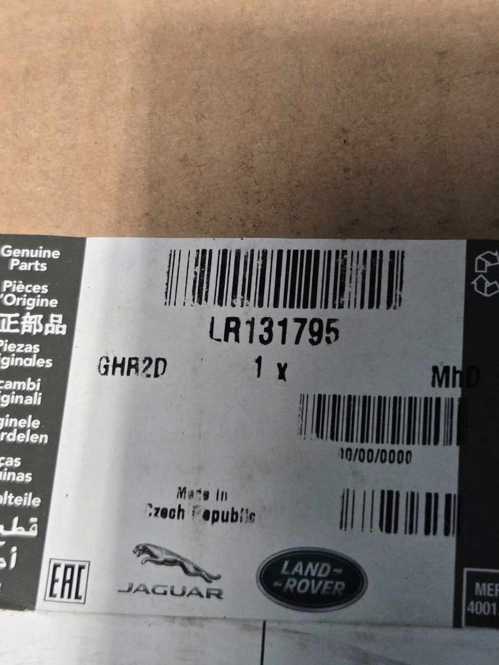 2020 - 2023 Land Rover Defender Rear Left Tail Light Lamp Cover LR131795 NEW OEM