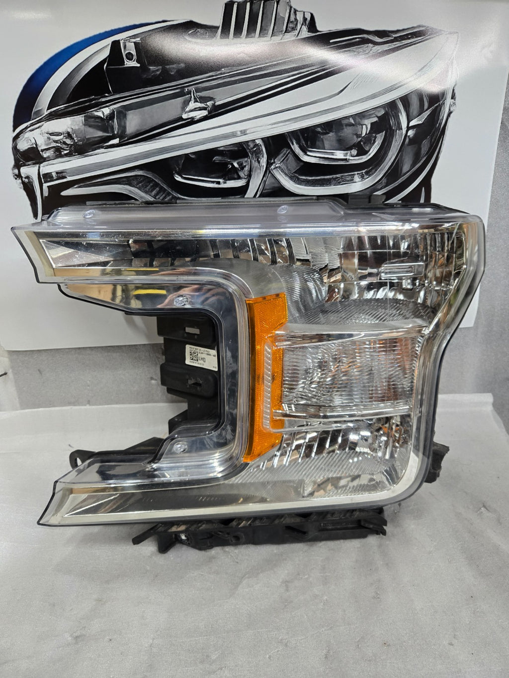 2018-2020 Ford F150 Halogen Left Driver Side Headlight OEM JL34-13006-AK