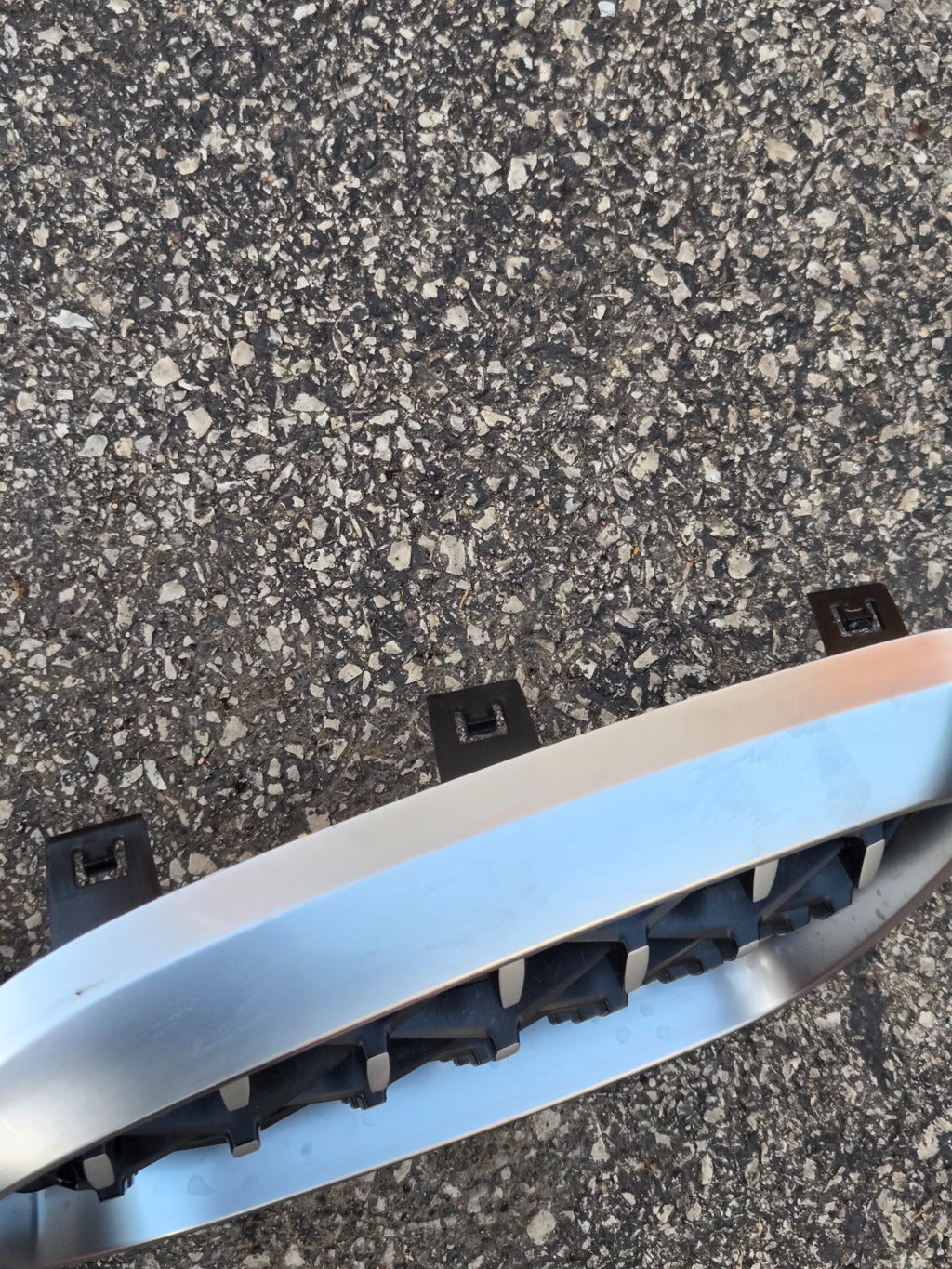 2022-2024 BMW X4 G02 OEM FRONT UPPER KIDNEY GRILLE | SILVER & BLACK 10627111
