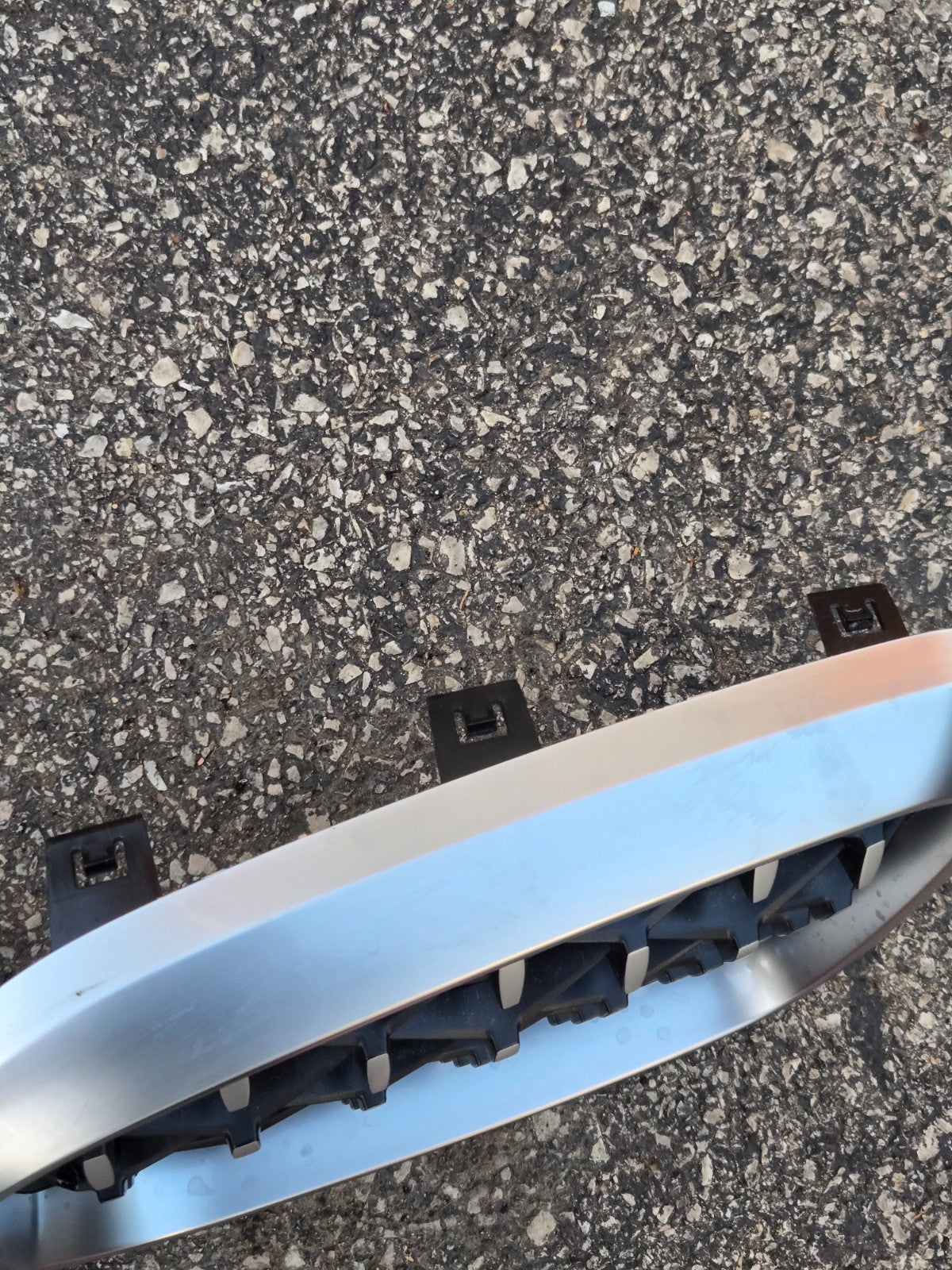 2022-2024 BMW X4 G02 OEM FRONT UPPER KIDNEY GRILLE | SILVER & BLACK 10627111