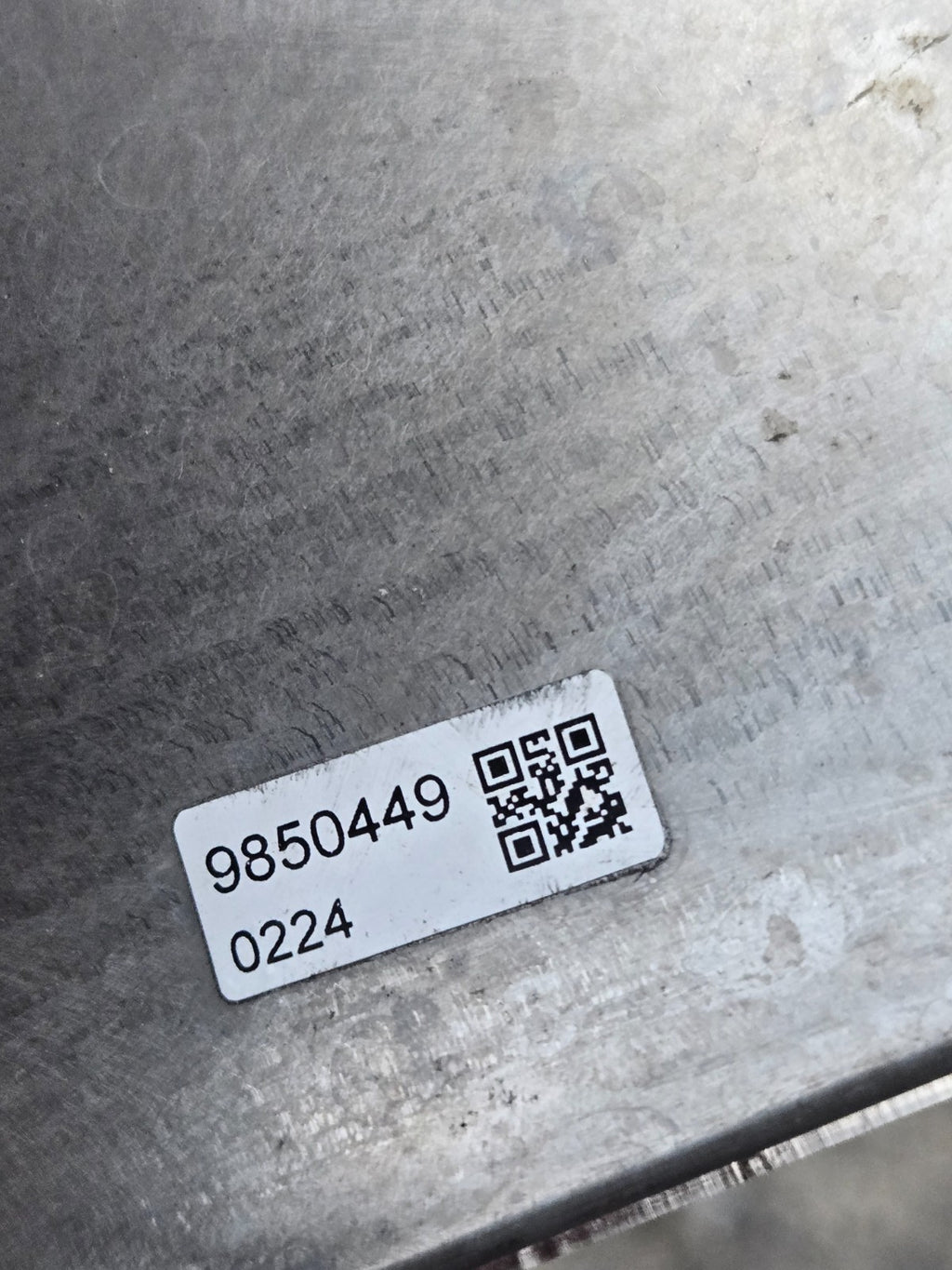 Rolls-Royce Phantom R11 Rear Bumper Upper Chrome Moulding Genuine 9850449 OEM