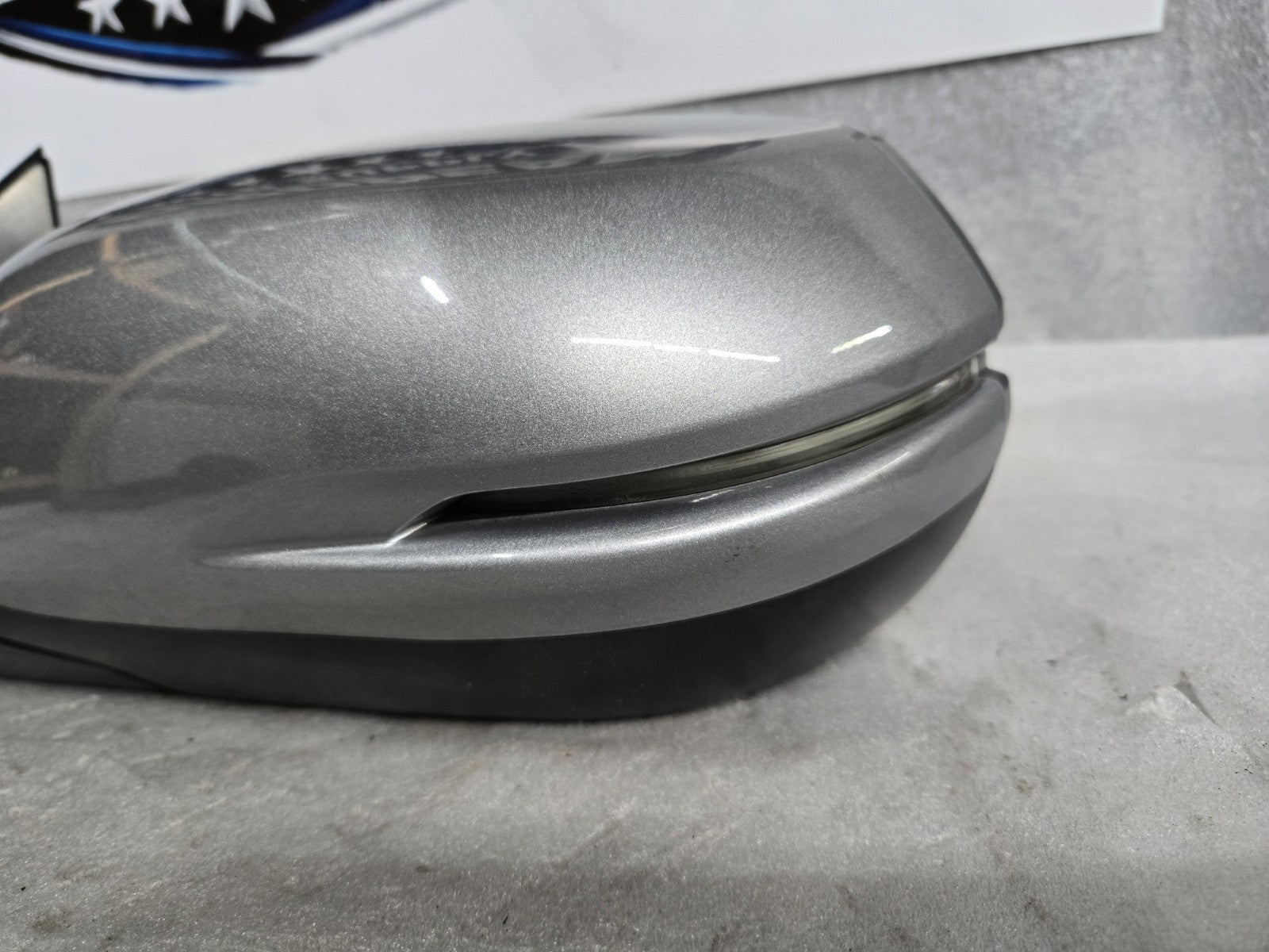 2017-22 Honda CR-V  Left LH Driver Side 9-Wire w/ Blind Spot Mirror GREY OEM