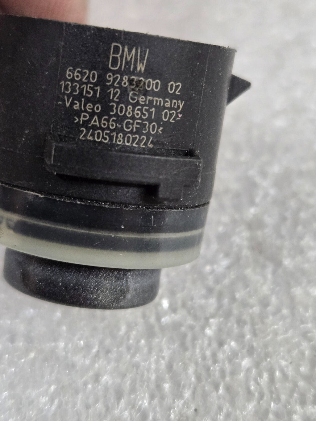 GENUINE BMW X5 X6 PDC PARKING DISTANCE BUMPER SENSOR BLACK OEM 9283200
