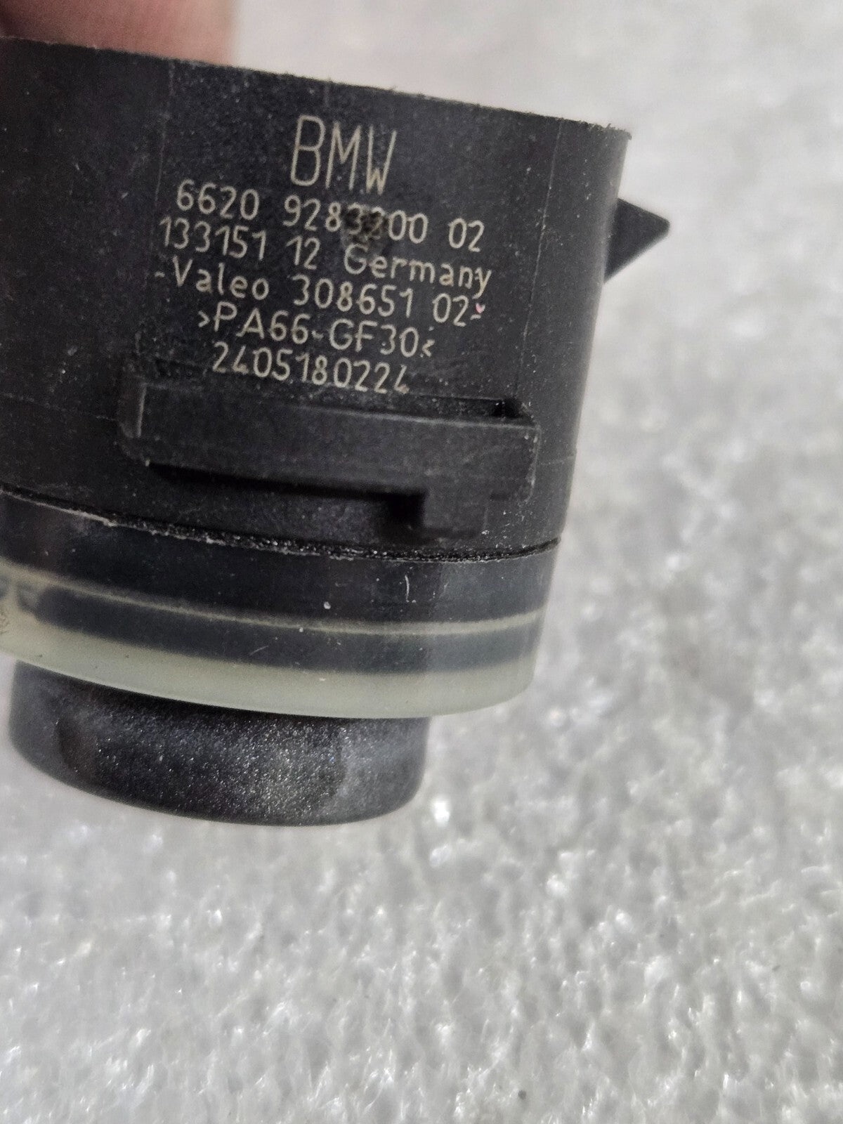 GENUINE BMW X5 X6 PDC PARKING DISTANCE BUMPER SENSOR BLACK OEM 9283200