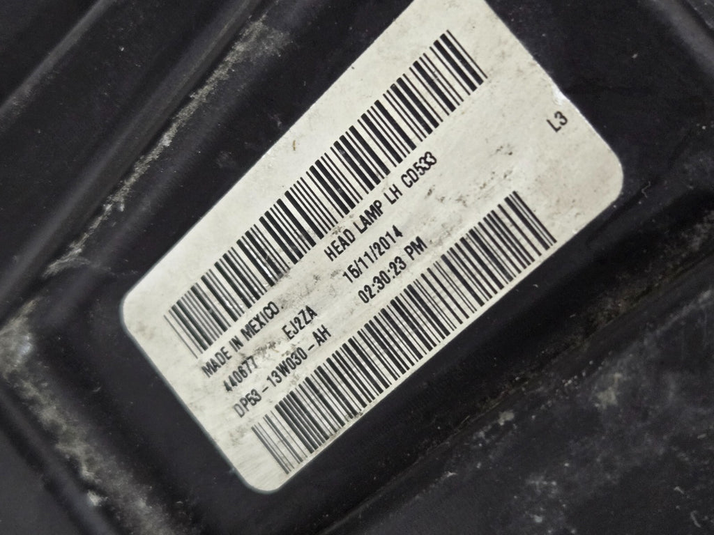 2013 2014 2015 2016 Lincoln MKZ LH Left Driver LED Headlight DP5313W030AH OEM