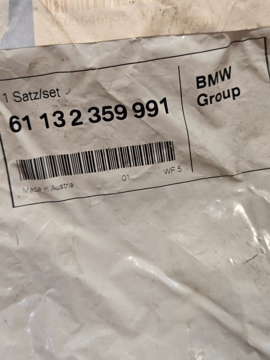 2011 BMW X5 X6 E71 E70 35i 50i Xenon Headlamp Connector Pigtail 61132359991 OEM