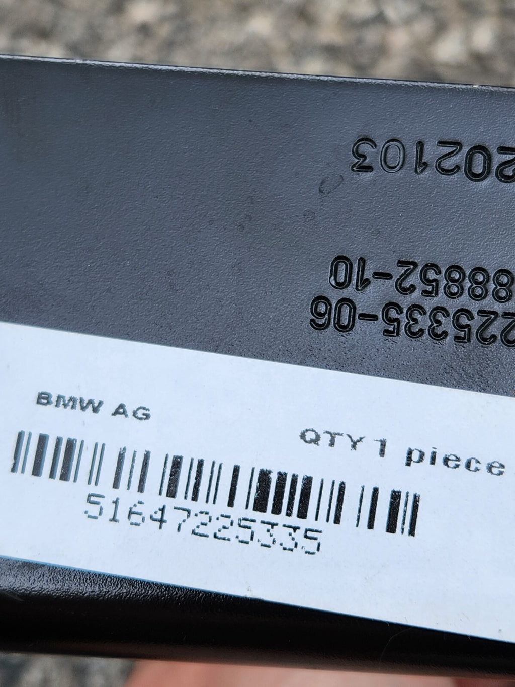 2009-2014 Rolls Royce Ghost Lock Bridge 51647225335 OEM