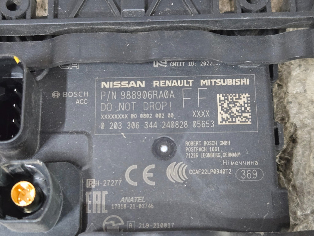 2024 2025 Nissan Rogue Cruise Control Distance Sensor Radar 98890-6RA0A OEM #FF
