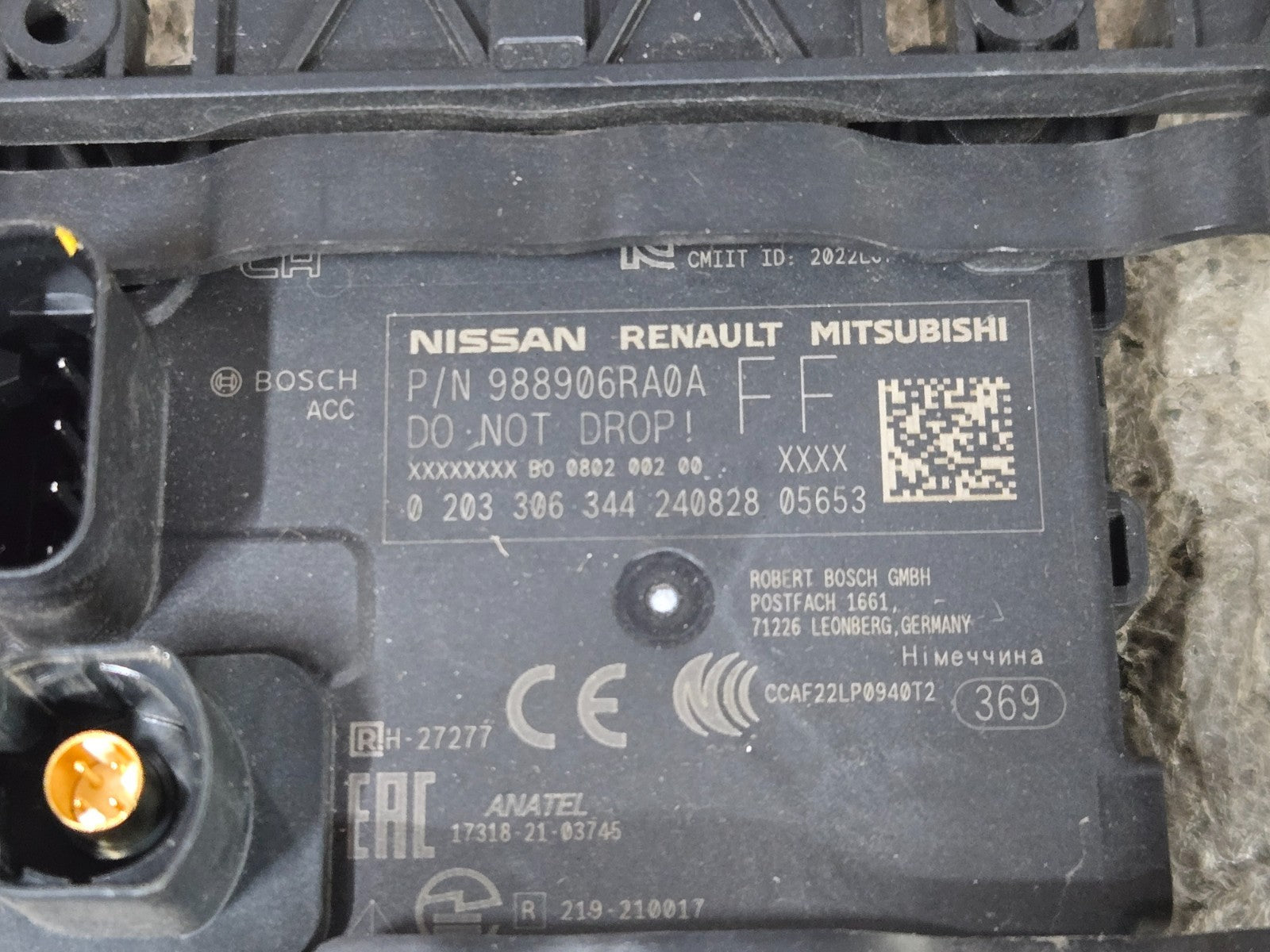 2024 2025 Nissan Rogue Cruise Control Distance Sensor Radar 98890-6RA0A OEM #FF
