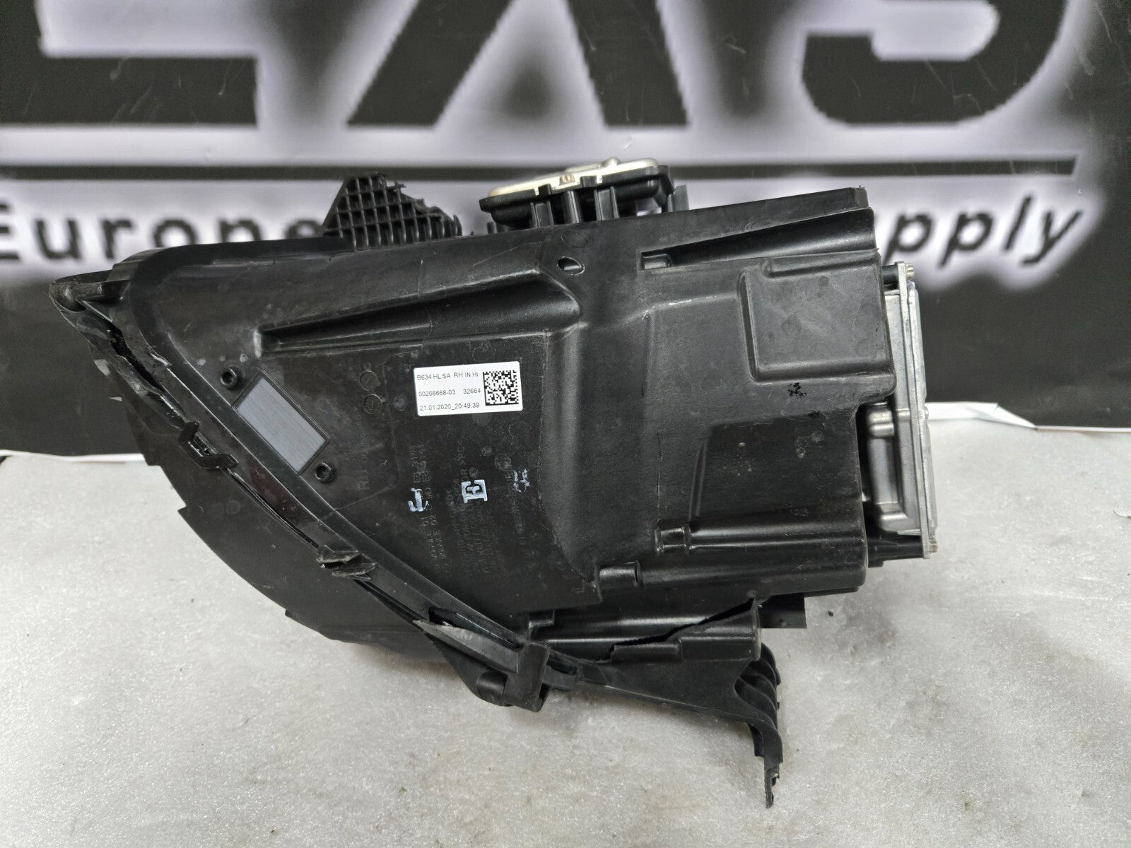 2020-2023 BENTLEY CONTINENTAL GT FRONT RIGHT RH PASSENGER SIDE HEADLIGHT OEM