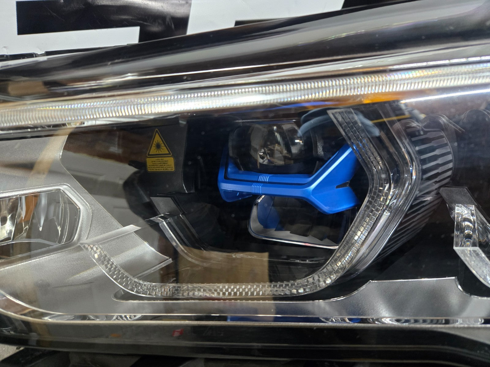 2019-2023 BMW X5 G05 X6 Laser LED Chrome Headlight Left LH Driver OEM Complete!
