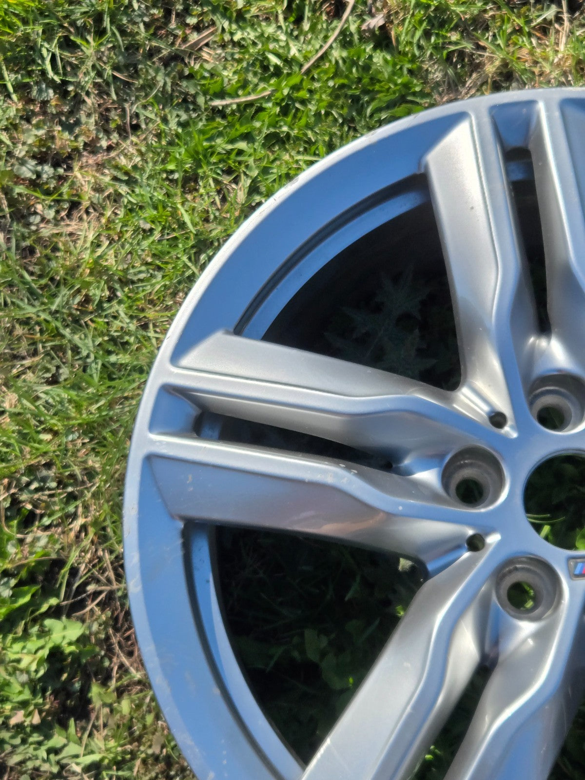 86214 18 Inch BMW X Series X1 X2 7850456 Machined Charcoal Wheel Rim M Sport OEM