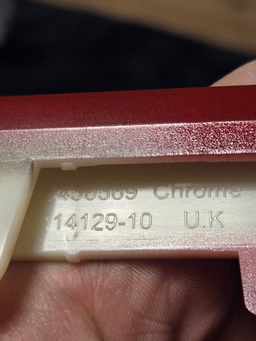 Genuine Mini JCW F56 F57 3 doors Convertible TRIM FRONT TOP 51115A0CB63 RED OEM