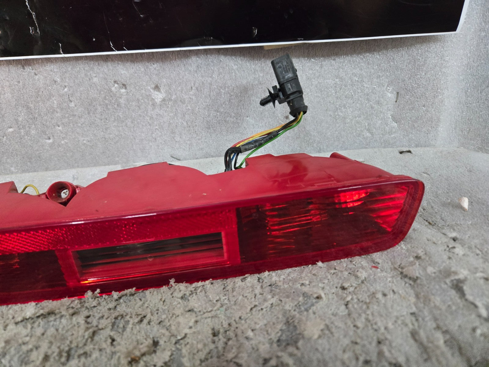 2007-2015 Audi Q7 Passenger Side Right Rear Bumper Tail Light Lamp OEM