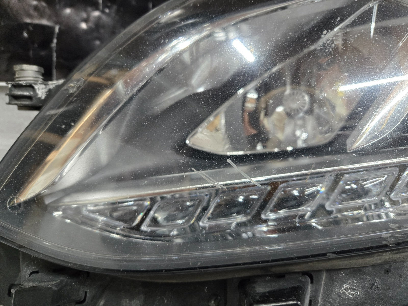 2014 2015 2016 Mercedes Sedan E350 Left LH Driver Headlight Static LED OEM