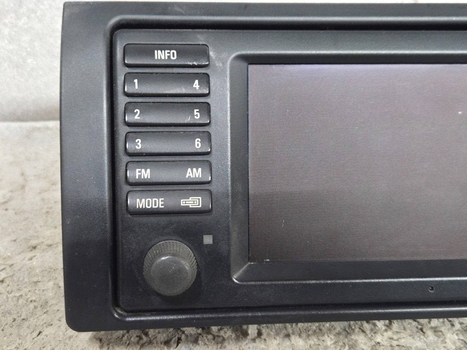2000-2006 BMW X5 E53 E38 E39 WIDE SCREEN NAVIGATION RADIO MONITOR NAVIGATION OEM