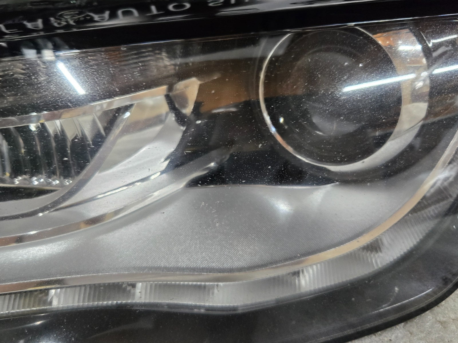 2012-2015 AUDI A7 LEFT LH DRIVER SIDE XENON HEADLIGHT COMPLETE OEM 4G8941005E