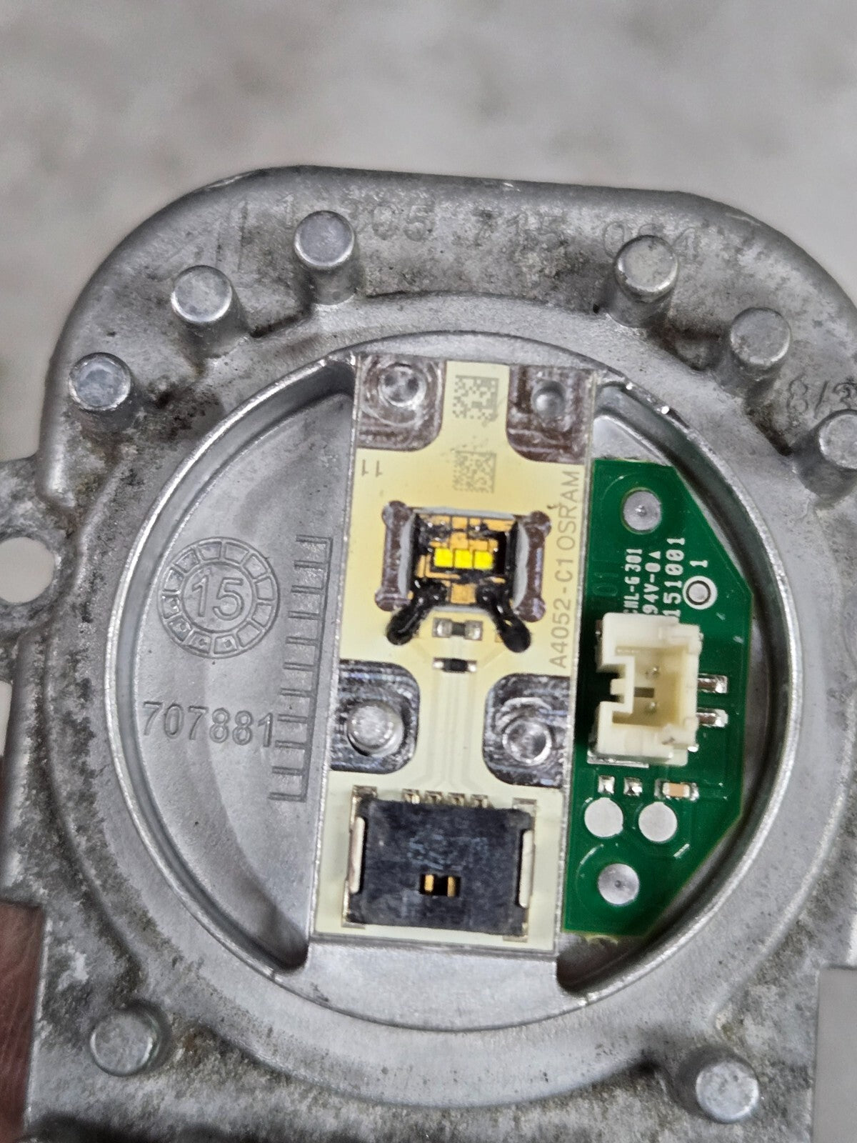 BMW E93 Ballast Light Control Module 707881 130715084 OEM
