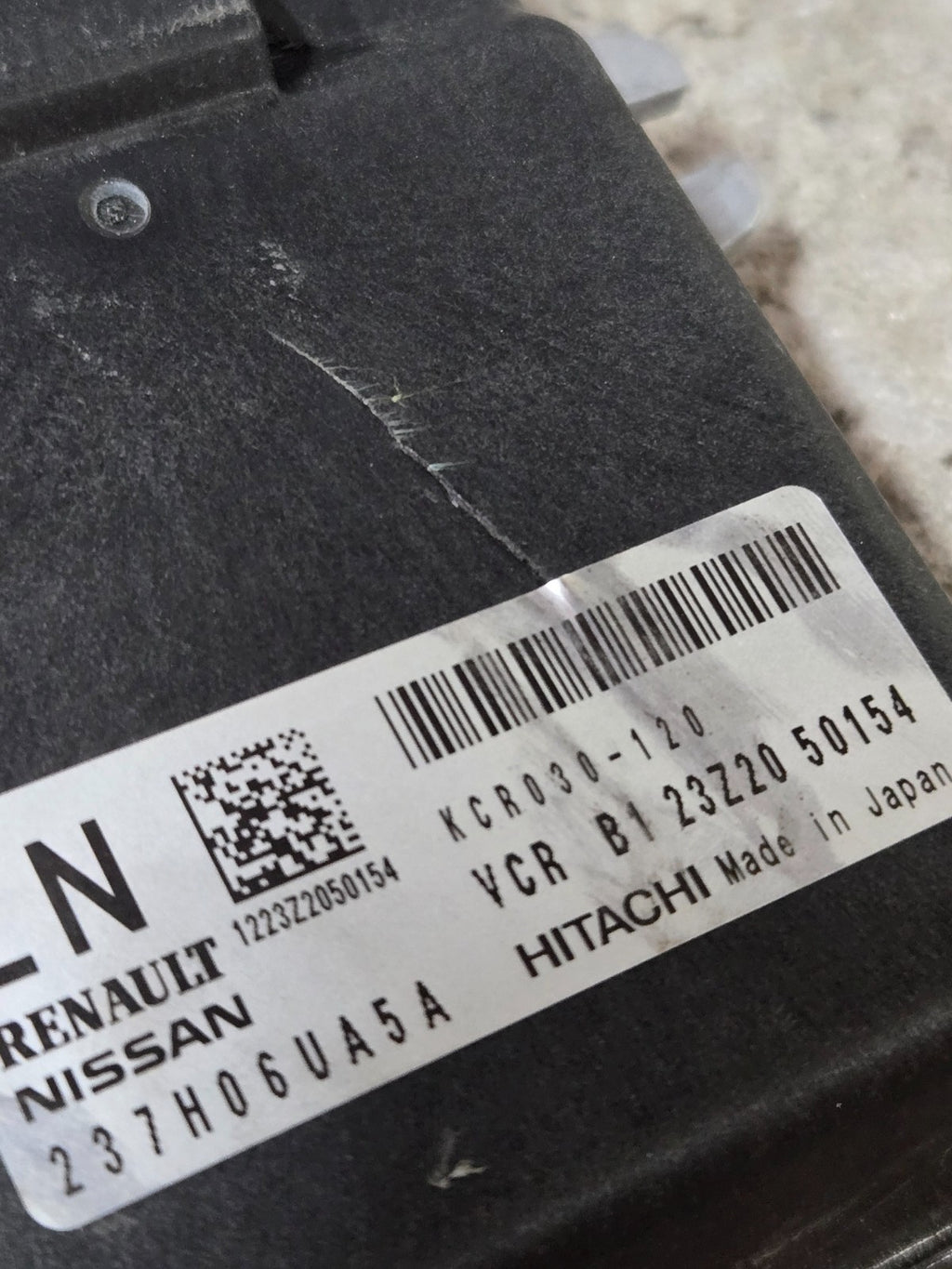Nissan ECU/ECM Computer Control Unit 237H06UA5A KCR030-120 OEM #LN