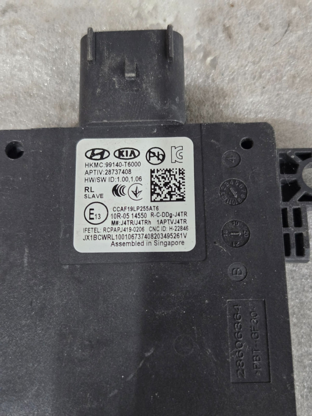 2021-2024 Genesis GV80 Blind Spot Radar Module 99140-T6000 Genuine OEM