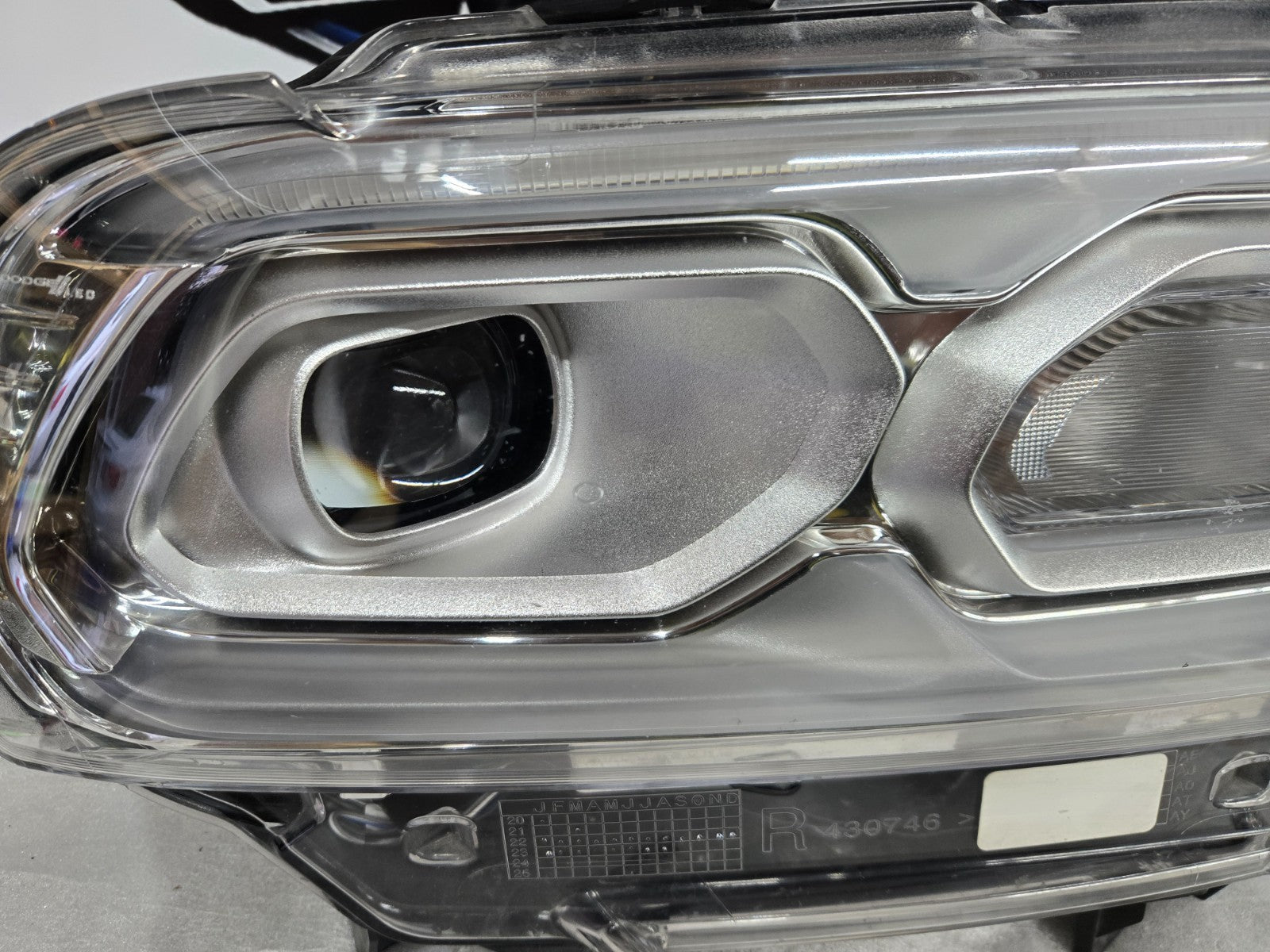 2021-2024 Dodge Durango Right RH LED Chrome Headlight OEM P68433776AF