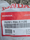 Genuine OEM Passenger Right Door Mirror Cover Honda 76201T0AA11ZG NEW