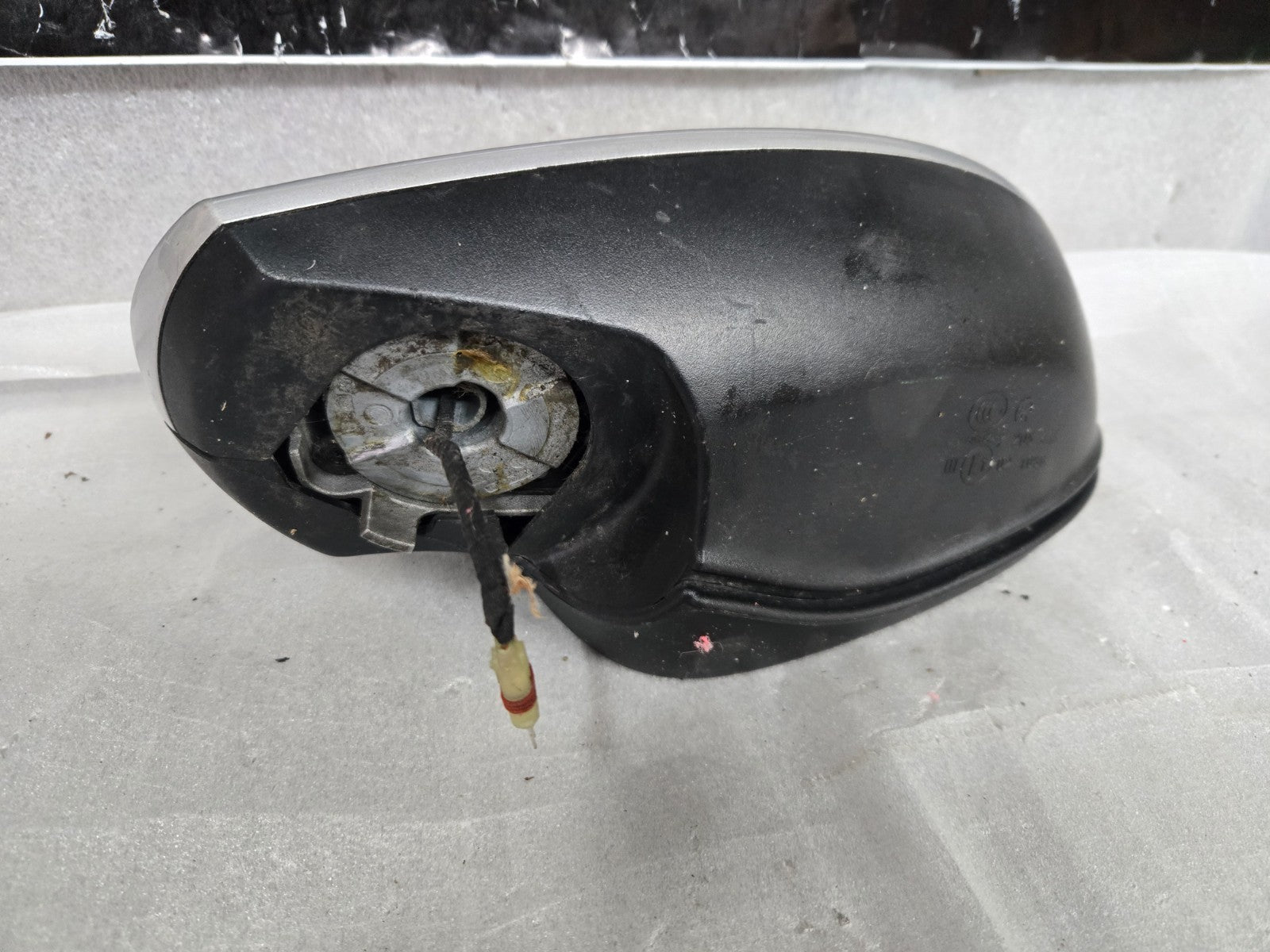 2011 2012 2013 2014 BMW X3 DRIVER SIDE LEFT WHITE Door Mirror OEM E1021086