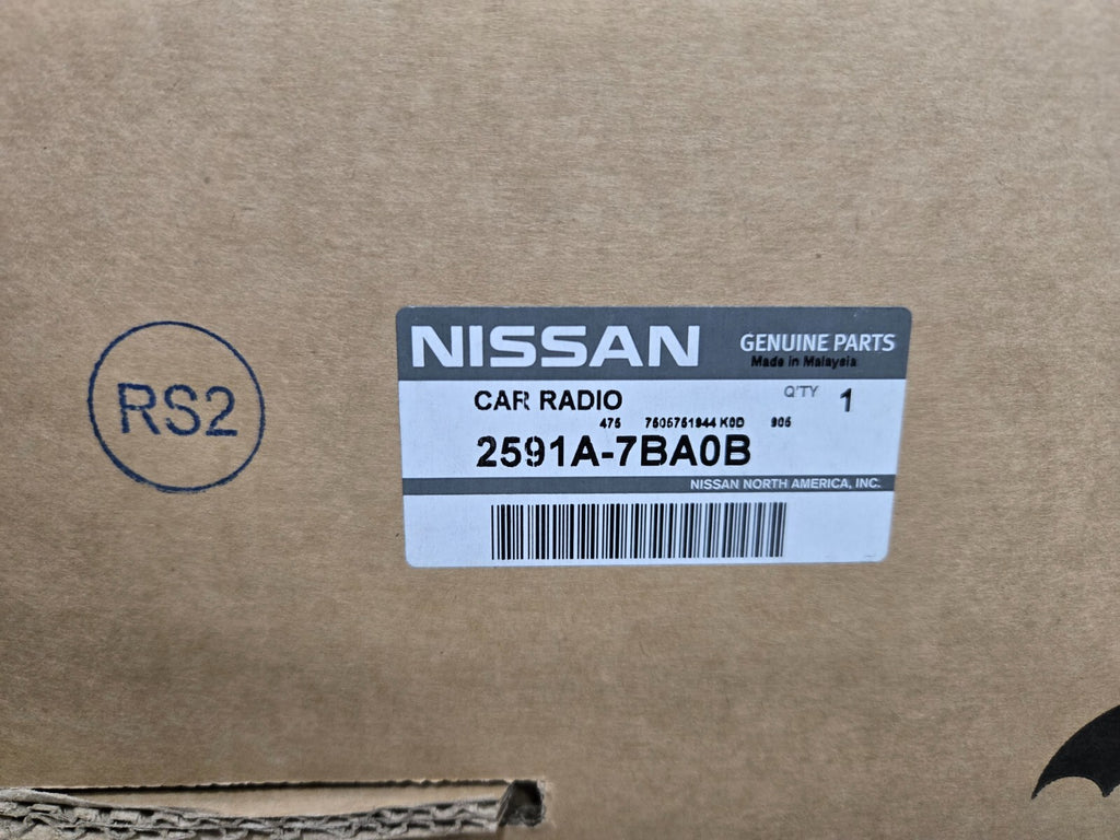 2021-2023 Nissan Murano Radio Navigation Stereo Display Assembly 2591A-7BA0B OEM