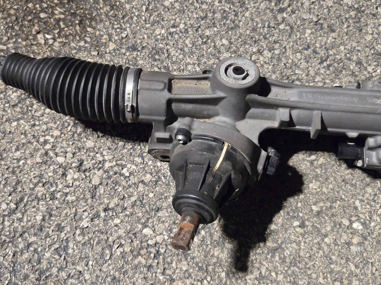 2015-18 AUDI Q7 Q8 RSQ8 ELECTRICAL STEERING GEAR RACK and PINION OEM 4M1423055AH