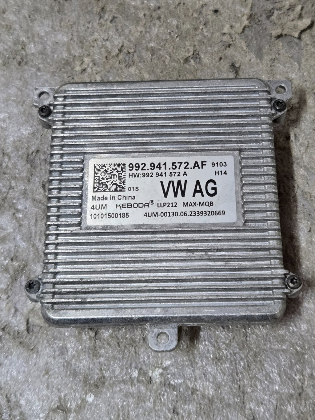 2019-2023 Volkswagen Atlas LED Headlight Ballast Module OEM 992941572AF