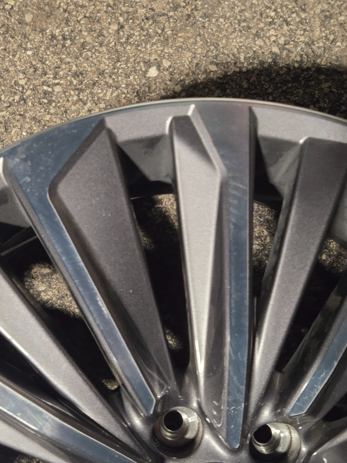 Infiniti QX80 4030S-IP228B IP 22X8 BLACK MONOGRAM WHEEL RIM OEM