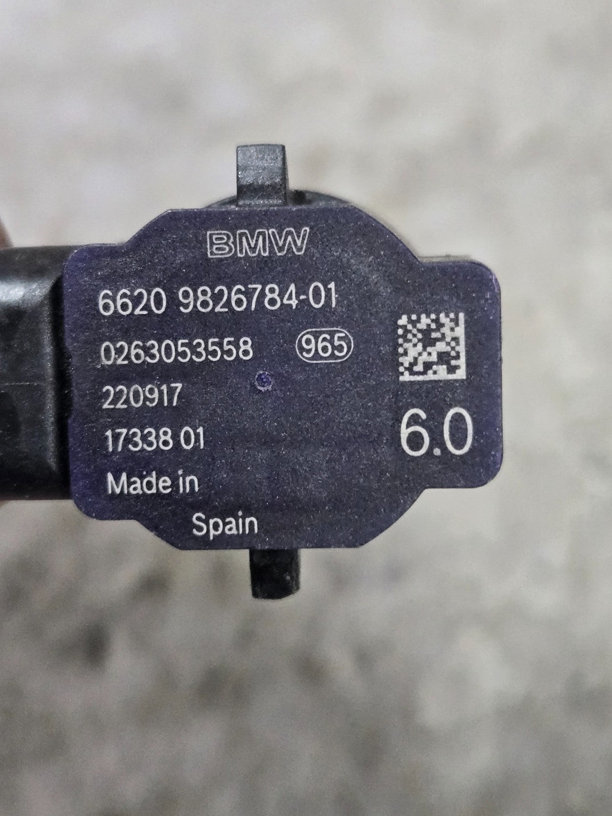 2019–2023 BMW Ultrasonic PDC Parking Sensor 66209826784 OEM GENUINE