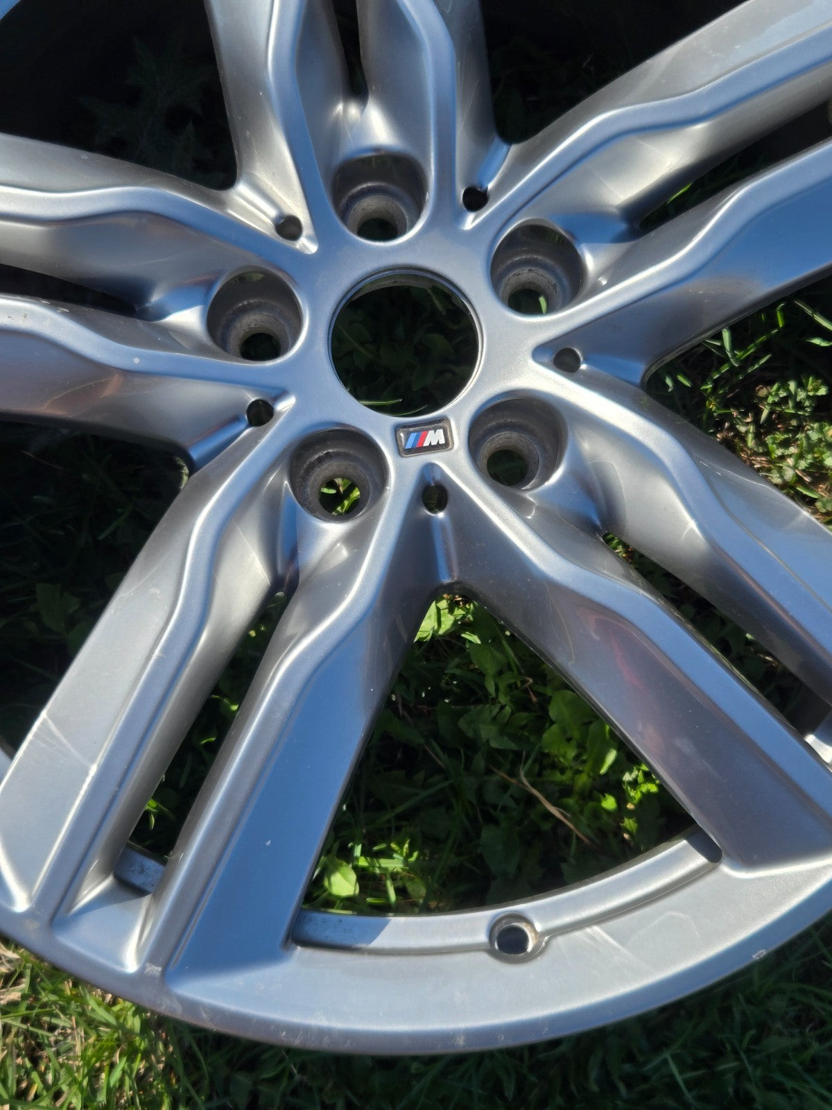 86214 18 Inch BMW X Series X1 X2 7850456 Machined Charcoal Wheel Rim M Sport OEM